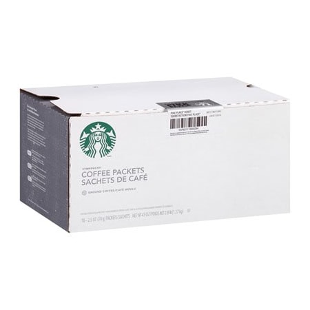 Five Star Distributors Starbucks, Coffee, Pike Place, 2.5oz, 18PK 11018197